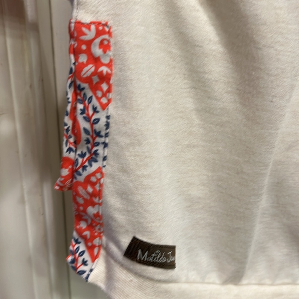 Matilda Jane Geometric Trim Idealist Short Sleeve Top Oversized Size XL - Picture 3 of 8